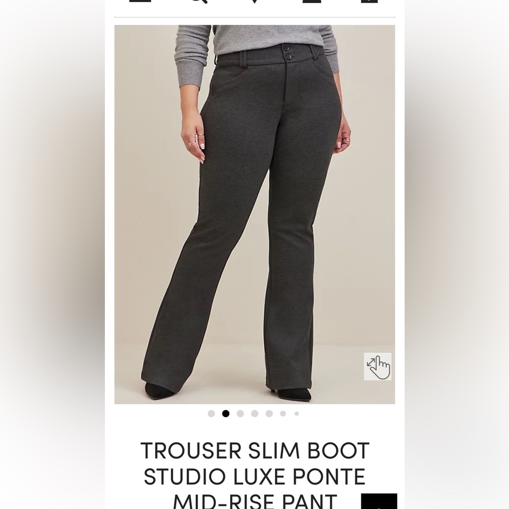 Torrid Studio Trousers sponge Stretch